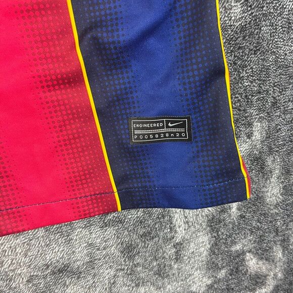 Nike Dri-Fit FC Barcelona Lionel Messi Jersey Short Sleeve Men's M *Flaw - Picture 4 of 15